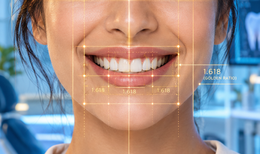 The Mathematical Smile: How Digital Smile Design (DSD) Uses the “Golden Proportion” to Map Restorations Perfect for Your Face Shape
