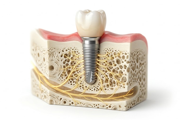 titanium dental implant